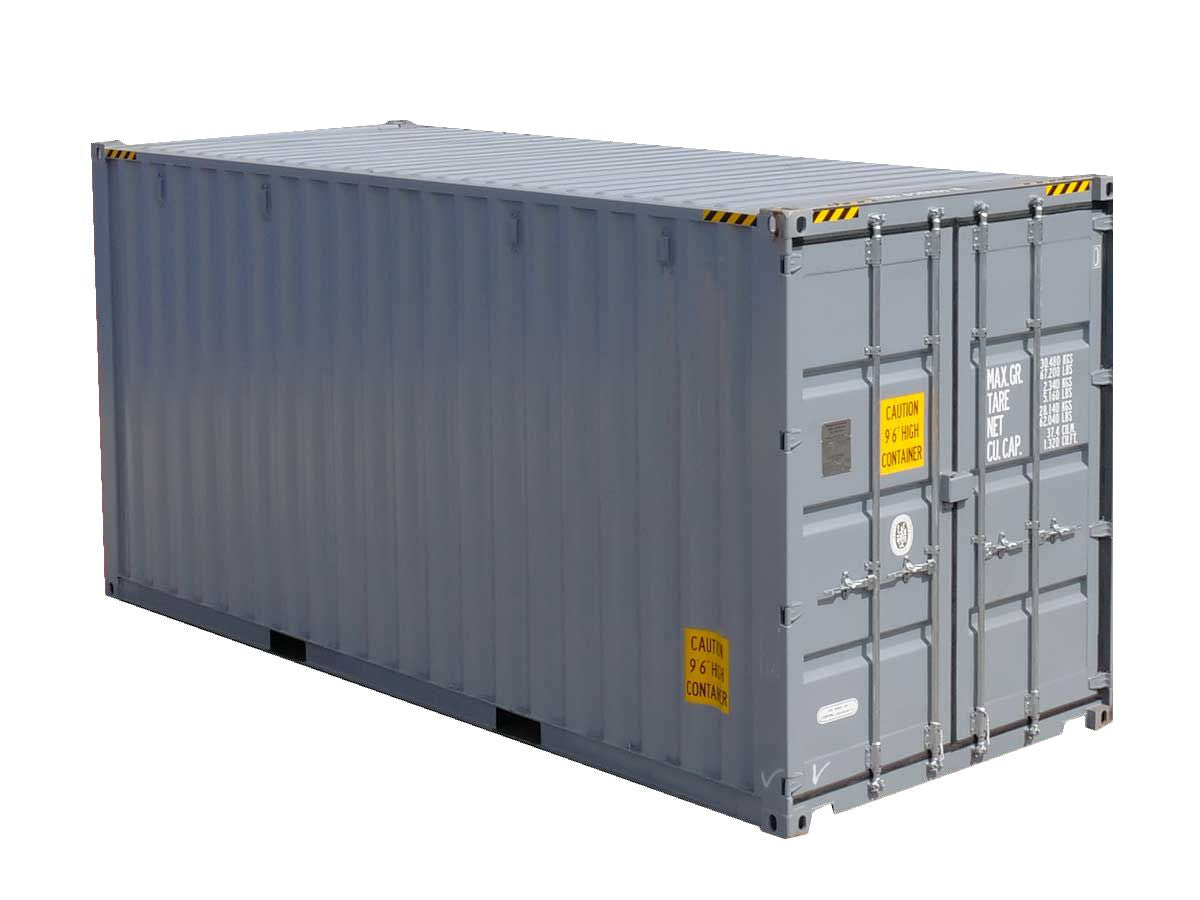 20-foot high cube (20ft HC) shipping container