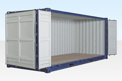 20-Foot Open Side Shipping Container