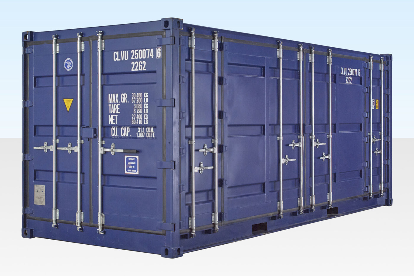 20-Foot Open Side Shipping Container