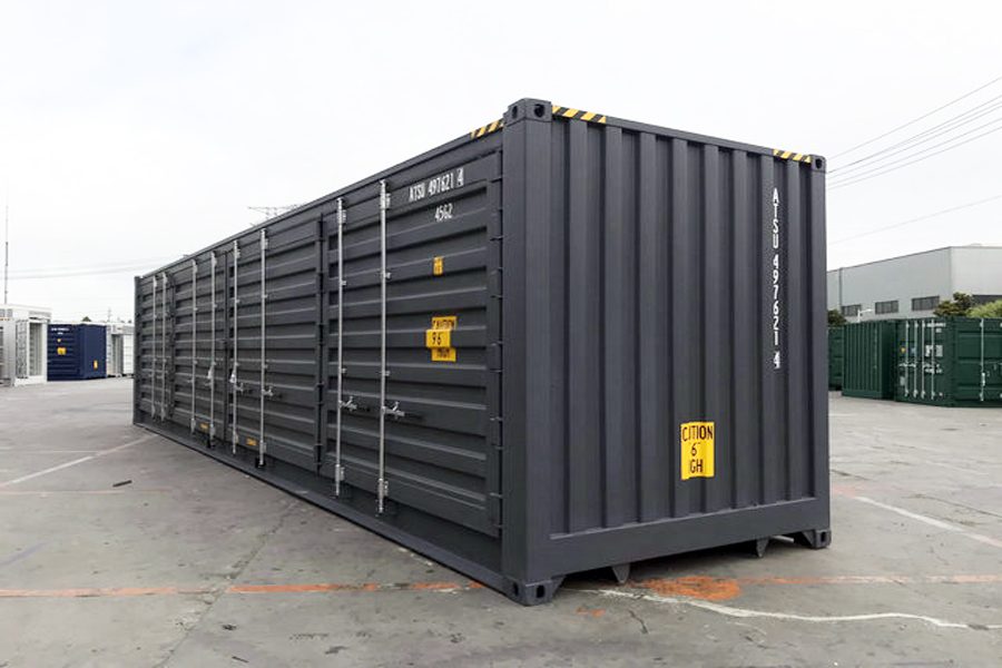 40-Foot Open Side HC Shipping Container