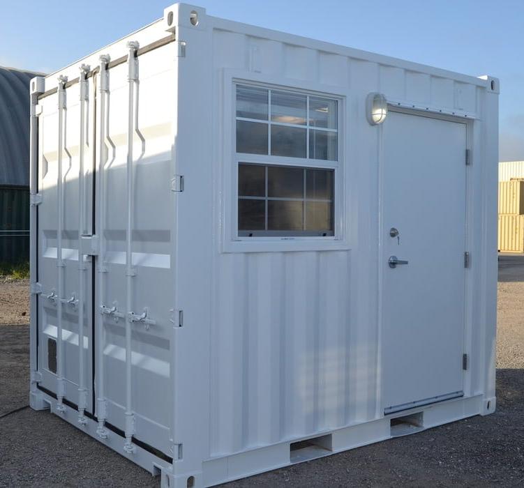 10-Foot Open Office Container