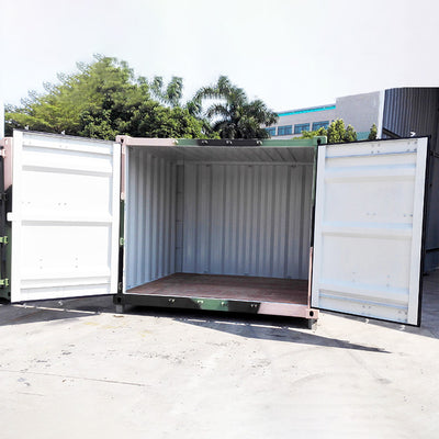 10-Foot Open Side Shipping Container