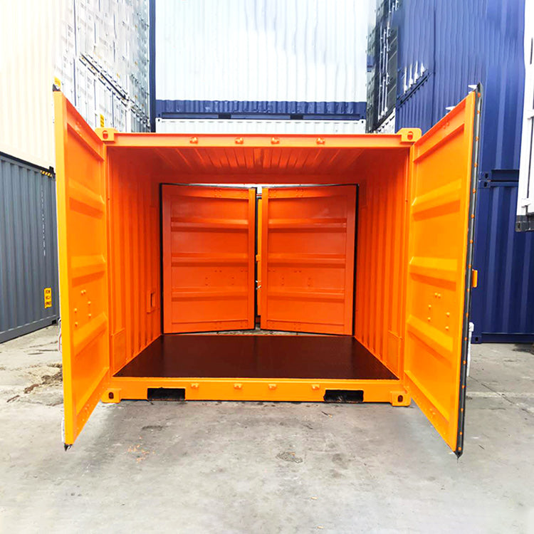 10-Foot Open Side Shipping Container